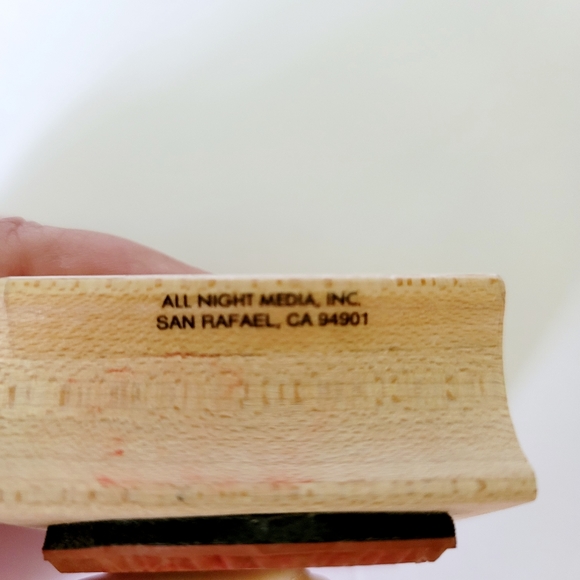 Mary Engelbreit vintage rubber stamp bundle set of 4 wooden - Picture 5 of 10